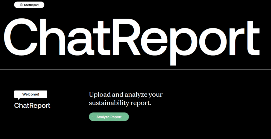 ChatReport resources website screenshot.